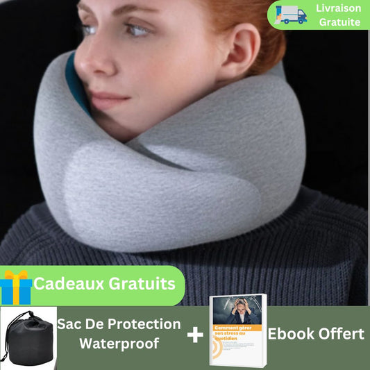 CozyRelax™ | L'Oreiller Cervical De Voyage ! - FlexLife21